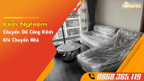 Những kinh nghiệm vận chuyển đồ cồng kềnh khi chuyển nhà